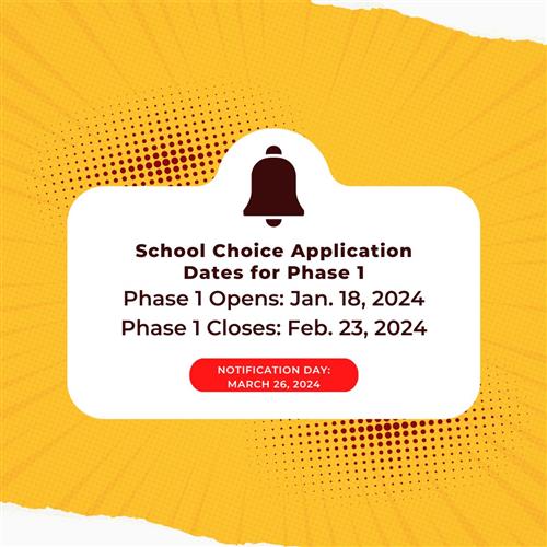 School Choice Application Phase 1